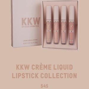 KKW Kim Kardashian West Creme Liquid lipstick set